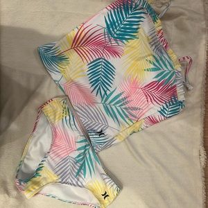 New w/o tags Girls Tankini Hurley size large